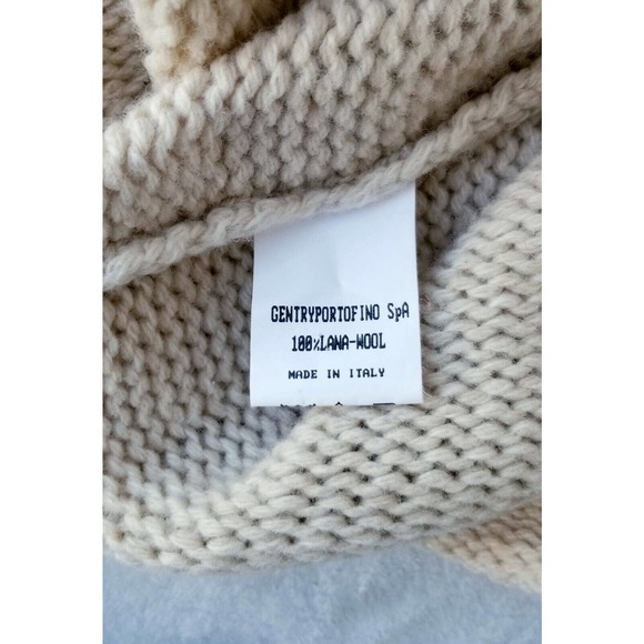 GENTRYPORTOFINO GENTRY PORTOFINO ITALY "SUPERRR SOFT!!!" SWEATER $878 I-42 / S - Picture 8 of 12